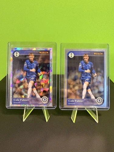Cole Palmer 2024 Topps Merlin Chrome Cracked Ice