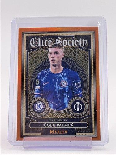 Cole Palmer 2024 Topps Merlin Chrome Orange /25