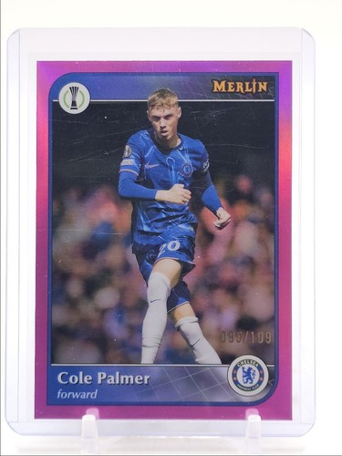 Cole Palmer 2024 Topps Merlin Chrome Pink Refractor /199