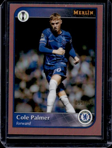 Cole Palmer 2024 Topps Merlin Chrome Pink Refractor /250