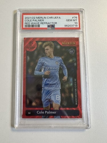 Cole Palmer 2021 Topps Merlin Chrome Rouge /5