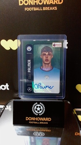 Cole Palmer 2022 Topps Merlin Heritage Green /99
