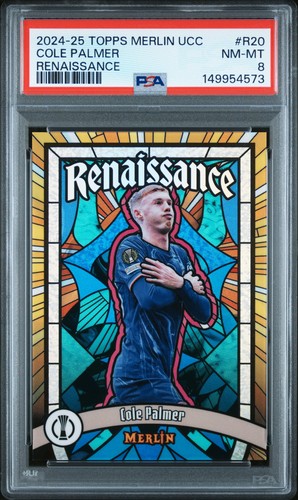 Cole Palmer 2024 Topps Merlin UEFA Club Competiciones