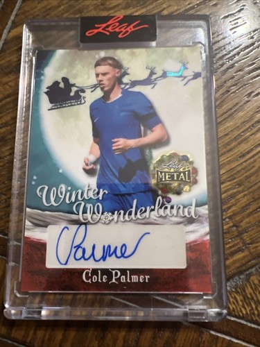 Cole Palmer 2025 Leaf Metal Happy Holidays 1/1