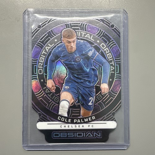 Cole Palmer 2024 Panini Obsidian Electric Etch Purple /49