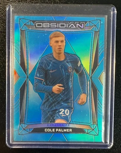 Cole Palmer 2024 Panini Obsidian Neon Blue Flood /15
