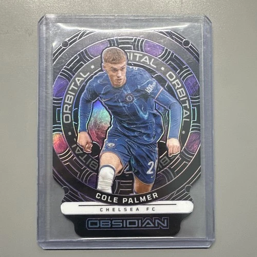 Cole Palmer 2024 Panini Obsidian Purple Electric Grabado /49