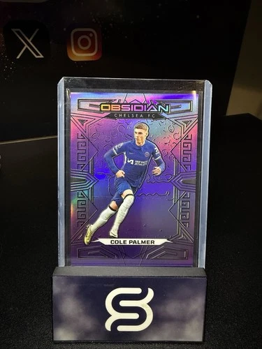 Cole Palmer 2023 Panini Obsidian Purple Flood /25