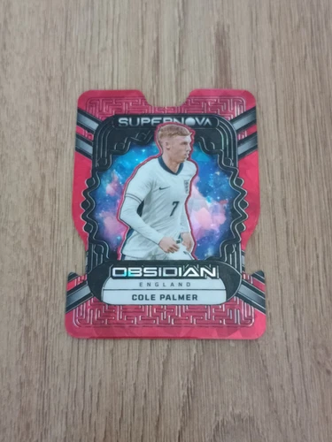 Cole Palmer 2023 Panini Obsidian Red Crystal /30