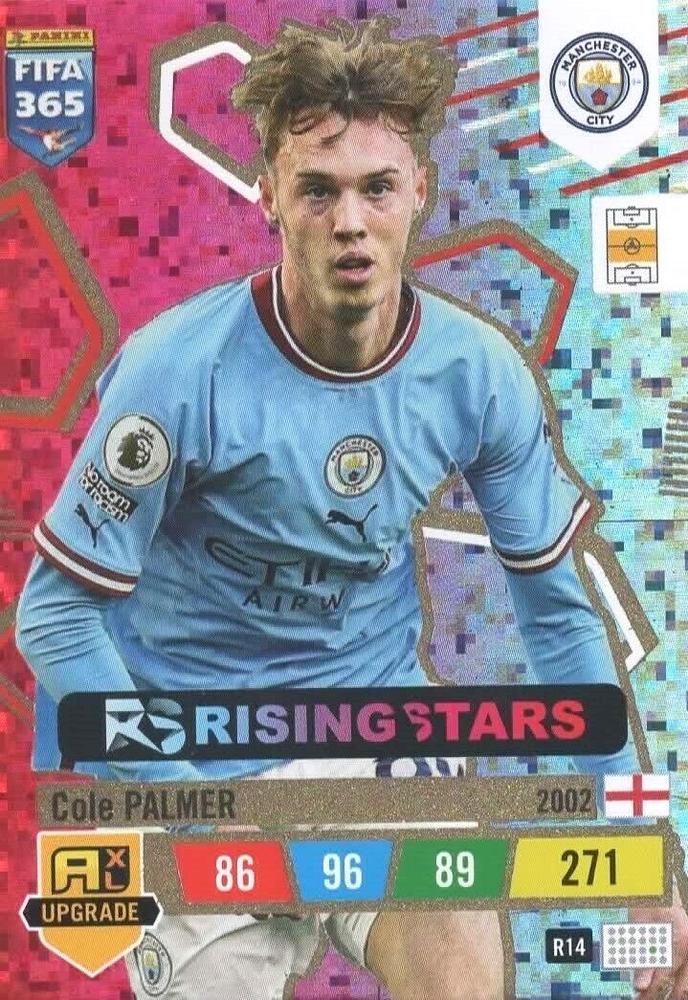 Cole Palmer 2023 Panini Adrenalyn XL FIFA 365 Upgrade