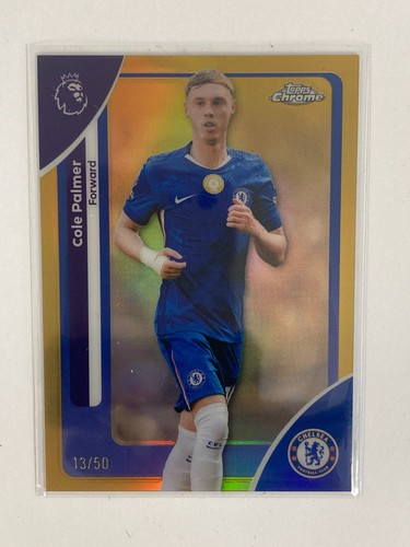 Cole Palmer 2026 Topps Premier League Gold /50