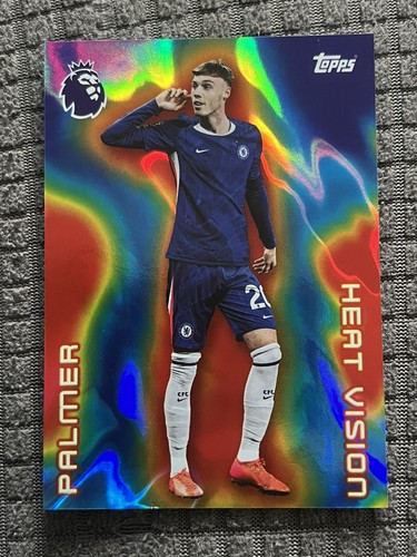 Cole Palmer 2025 Topps Premier League Heat Vision