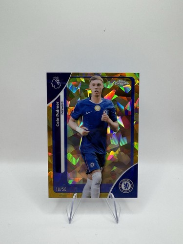 Cole Palmer 2025 Topps Premier League Sapphire Gold /50