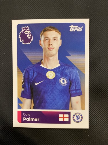 Cole Palmer 2026 Topps Premier League Stickers 186