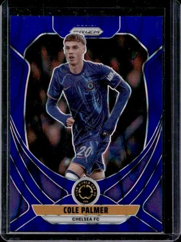 Cole Palmer 2025 Panini Prizm Blu Sismico /275