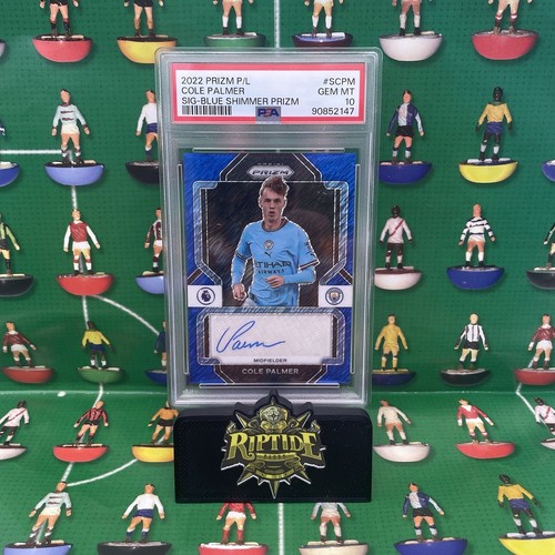 Cole Palmer 2022 Panini Prizm Blue Shimmer