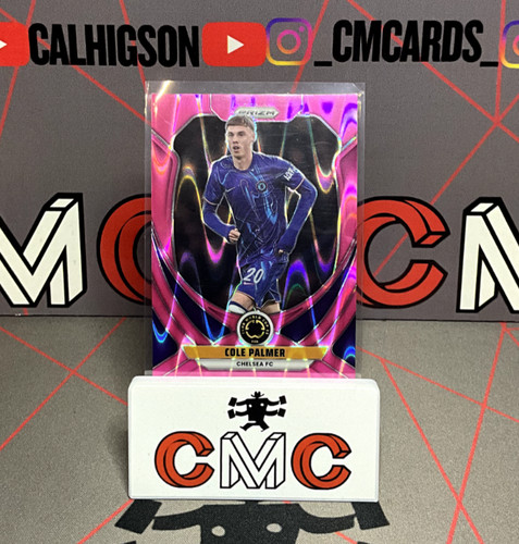 Cole Palmer 2025 Panini Prizm Club World Cup Rosa Sismico /299