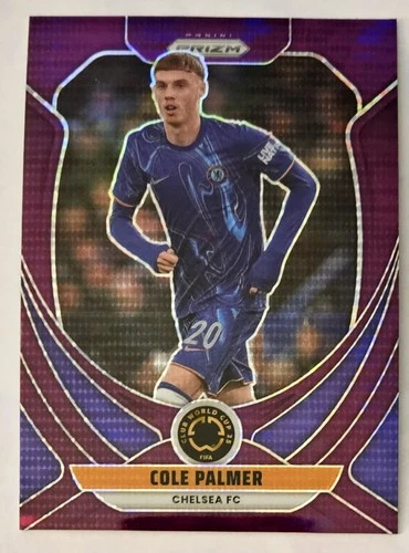 Cole Palmer 2025 Panini Prizm Copa Mundial de Clubes de la FIFA Pulsar Purple /75