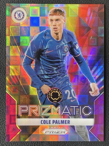 Cole Palmer 2025 Panini Prizm Copa Mundial de Clubes de la FIFA Purple Prizm /49