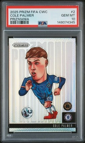 Cole Palmer 2025 Panini Prizm FIFA Club World Cup
