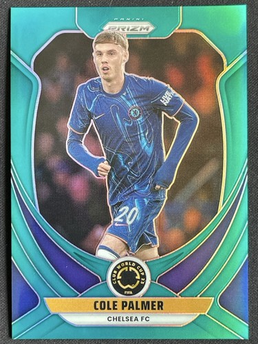 Cole Palmer 2025 Panini Prizm FIFA Club World Cup Teal Prizm /99