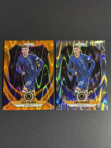 Cole Palmer 2025 Panini Prizm FIFA World Cup Orange Wave /199
