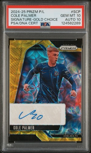 Cole Palmer 2024 Panini Prizm Gold /10