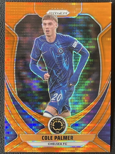 Cole Palmer 2025 Panini Prizm Orange Pulsar /149
