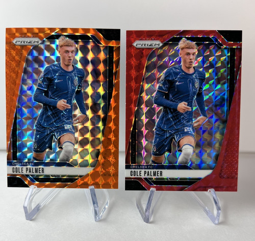 Cole Palmer 2024 Panini Prizm Orange Red Mosaic