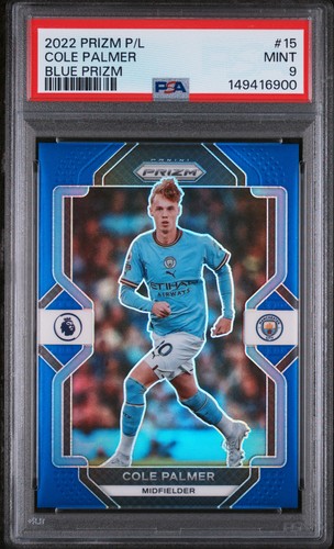 Cole Palmer 2022 Panini Prizm Premier League Azul /175