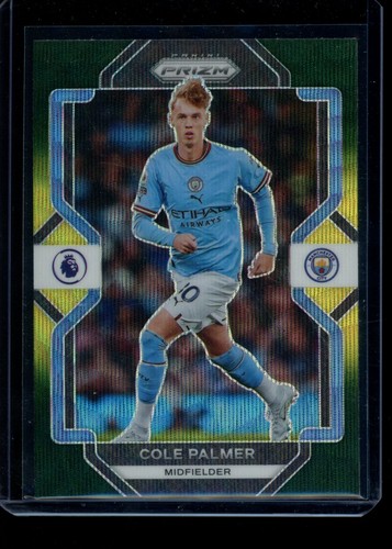 Cole Palmer 2022 Panini Prizm Premier League Blue/Yellow/Green (Scelta)