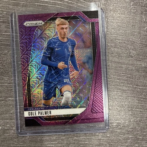 Cole Palmer 2024 Panini Prizm Premier League Purple Prizm #90