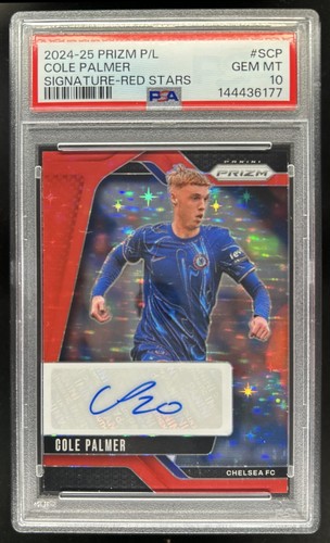 Cole Palmer 2024 Panini Prizm Premier League Red Stars