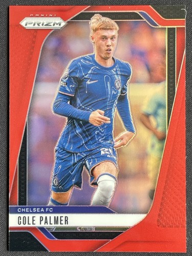 Cole Palmer 2024 Panini Prizm Premier League Rojo Prizm /199
