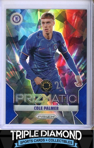 Cole Palmer 2025 Panini Prizm Prizmatic Blue Ice /99