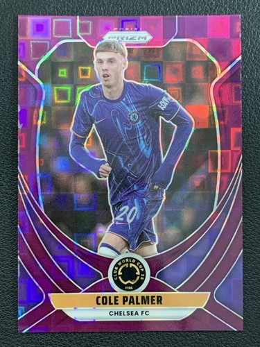 Cole Palmer 2025 Panini Prizm Purple Pandora /49