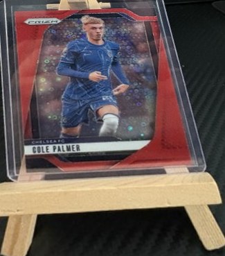 Cole Palmer 2024 Panini Prizm Red Lazer /49