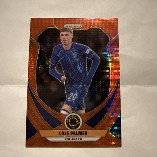 Cole Palmer 2025 Panini Prizm Red Pulsar Prizm /299