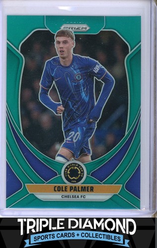 Cole Palmer 2025 Panini Prizm Teal Prizm /99