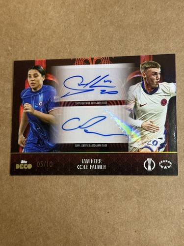 Cole Palmer / Sam Kerr 2024 Topps Deco /10