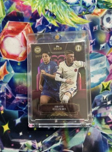 Cole Palmer & Sam Kerr 2024 Topps Deco /75