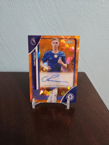 Cole Palmer 2025 Topps Sapphire Orange Sapphire /25