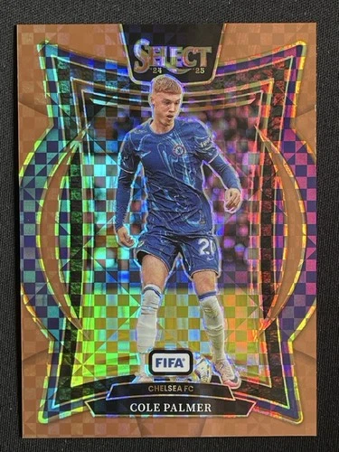 Cole Palmer 2024 Panini Select Bronze Checker /75