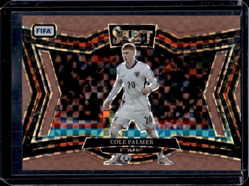 Cole Palmer 2024 Panini Select FIFA Bronze Checker /75