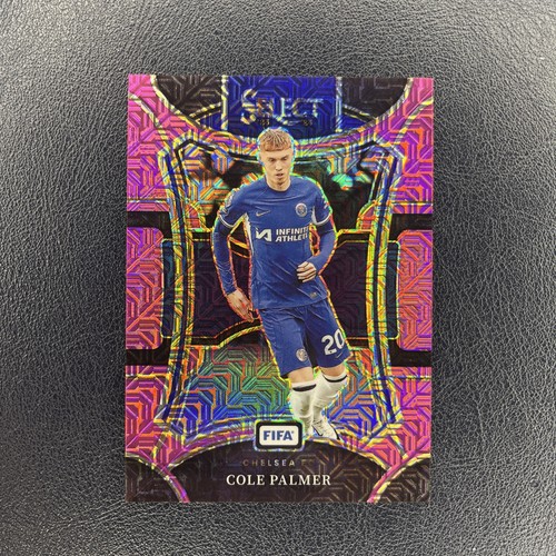 Cole Palmer 2023 Panini Select FIFA Pink Mojo Prizm /199