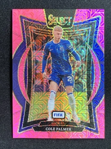 Cole Palmer 2024 Panini Select FIFA Pink Mojo Prizm /299