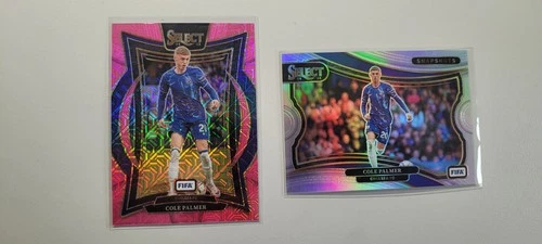 Cole Palmer 2024 Panini Select FIFA Pink Mojo Terrace /299