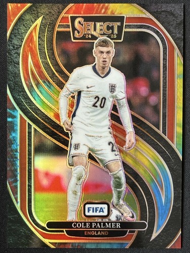 Cole Palmer 2024 Panini Select Fifa Tie-Dye Prizm /25