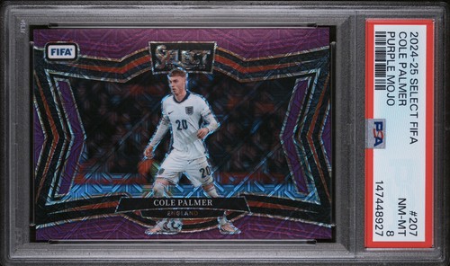Cole Palmer 2024 Panini Select FIFA Viola Mojo Prizm