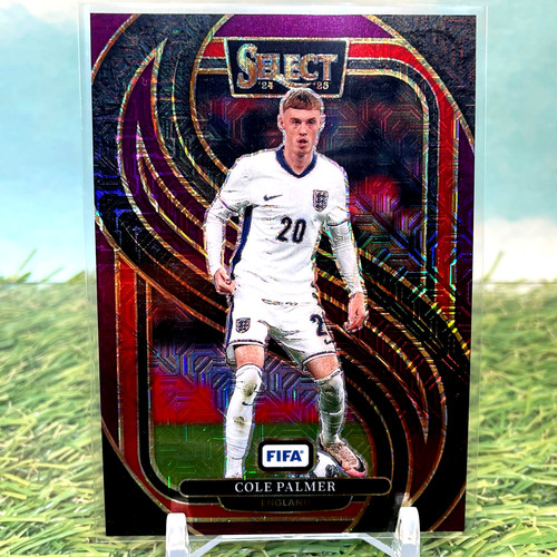 Cole Palmer 2024 Panini Select FIFA Viola Mojo Prizm
